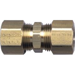 Fairview 626 Brass Flare Union Coupling, 3/8" Tube OD, durable brass construction, nut and sleeve for secure connection, corrosion-resistant, leak-free installation, versatile applications, HVAC, refrigeration.