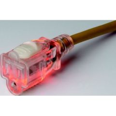Marinco 150050NL 15A Marine Grade Lighted Extension Cord, Non-Locking 50'