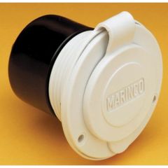 Marinco 15A, 20A Straight Blade Hard Wired Charger Inlet, bass boat charging, fiberglass aluminum hulls, UV resistant housing, Afi/marinco/guest/nicro/bep, outdoor use, durable construction, power sources, boating arsenal