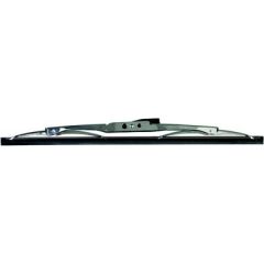 Marinco 34014S Deluxe Stainless Steel Wiper Blades, 14", high-quality stainless steel construction, marine-grade silicone squeegee, extra squeegee "claws", innovative feature, stainless steel, black colors, Afi/marinco/guest/nicro/bep, trusted name, marin