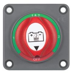 Marinco (BEP) Panel-Mounted Battery Selector Switch, Compact Design