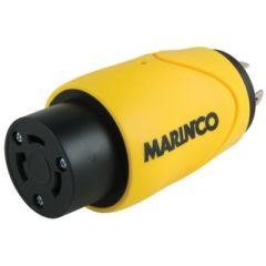 Marinco S30-30 Straight Adapter, Boat Power Supply