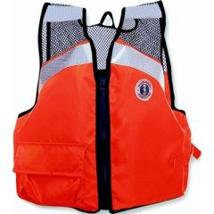 Mustang MV1255T1XXLXXXL2 Industrial Mesh Vest, Orange, 2XL/3XL, safety gear, industrial workers, visibility, comfort, construction, road maintenance, mesh shoulders, mobility, front pockets, storage space, side adjustments, dual sizing, TC Approved, Musta