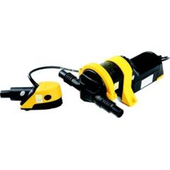 Whale Bilge IC Remote Mount Automatic Bilge Pump, 12V, Attwood Marine, non-clog electric valve technology, soft start feature, time delay function, override wire, non-choke valves, flow rate 300 gallons per hour, reliable, powerful, boat owner, upgrade, c
