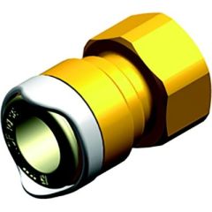 Whale WX1533B Brass 1/2" Female to 15mm, Adapter, Plumbing System