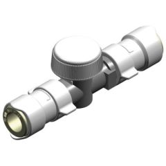 Whale WX1574B Shut-Off Valve, 15mm, Whale Quick Connect System
