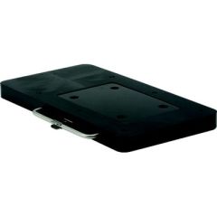 MotorGuide 8M0120717 Xi5 Freshwater Quick Release Bracket, Black, trolling motor, QR BRACKET, secure connection, noise-free, stable, low profile, small footprint, security clasp, padlock, durable, Motorguide, cast aluminum, stainless steel hardware, fresh