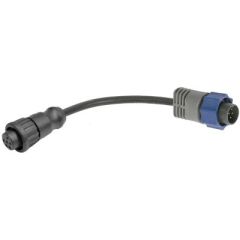 Motorguide 8M4001961 Sonar Adapter, 7-Pin Blue/Gray Connector, Garmin Tour Adapter, MotorGuide models, sonar capabilities, crystal-clear imaging, depth readings, waterway navigation, Motorguide quality, Garmin devices, seamless connection, enhanced sonar,
