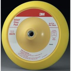 Stikit™ 8" Disc Pad, 45°, sanding discs, vinyl pad, slow speed polishers, 3M, durable construction, 5/8-11 INT, abrasive, professional-quality.
