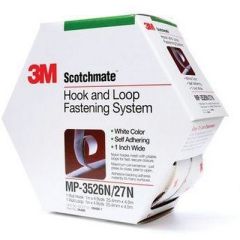 3M Hook And Loop Fastening System, White