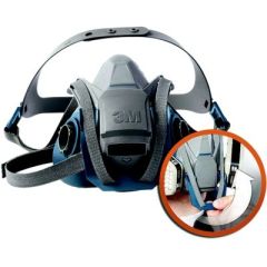 3M 6500 Series, Rugged Comfort Quick Latch Respirator