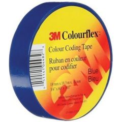 3M Colourflex™ Coloured Vinyl Electrical Tape, Blue, Electrical Tape