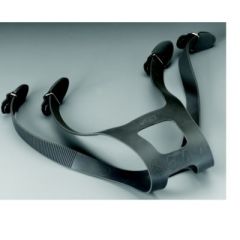 3M 6897 Head Harness Assembly, replacement part, 6000 Series Respirators, safety, comfort, durability, respiratory protection, construction, manufacturing, versatile, compatibility, well-being