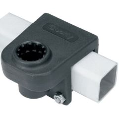 Scotty 243BK Rod Holder, 1-1/4" Square Rail Mount