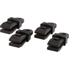 Scotty 301BK Tarp Clips, Black, Reinforced Nylon, Gripping Solution, Plastics, Film, Sheet Materials, Secure Hold, Durable, Easy to Use, Professional, DIY Enthusiast, Reliable, Black Color, 60 Clips, Secure Grip, Stylish, Large-Scale Projects, Quality, Re