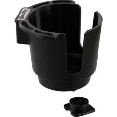 Scotty XXX Drink Holder, Bulkhead/Gunnel Mount, Black, Marine Accessories, Beverage Holder, Boat Gear, Fishing Equipment, Kayak Accessory
