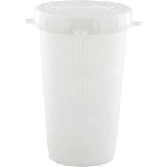 Scotty 671S 1L Vented Bait Jar, White, 100/case, crab trap, prawn trap, fishing enthusiast, rugged construction, innovative design, quick unscrew lid, vented body, scent release, protective barrier, pesky parasites, fresh bait, successful fishing trip, Sc