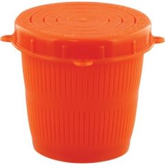 Scotty 672 0.5L Vented Bait Jar, Florescent Red, Fishing Gear, Crab Trap, Bait Storage