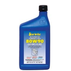 Synthetic Blend 80W90 Lower Unit Gear Lube, Starbrite, Engine Protection, Extreme Pressure Additives