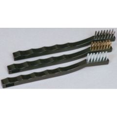 Stainless Detail Brush, Plastic Handle, Starbrite Bristles, molded finger grips, 1/2" Stainless Size, compact design, stainless steel construction, durable, cleaning tasks, cleaning enthusiast, cleaning experience, precise control, hard-to-reach areas, ex