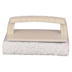 Starbrite Scrub Pad, Handle Cleaning Tool, Tough Stains, Grime Removal, Kitchen Countertops, Bathroom Cleaning, Firm Grip, High-Quality, Delicate Surfaces, Elegant Design, Cleaning Arsenal, Sparkling Results, Must-Have Tool.