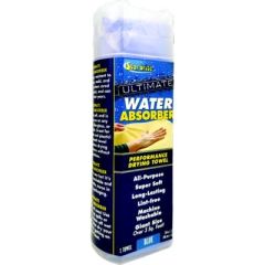Starbrite 42046 Ultimate Water Absorber Towel, Blue, drying towel, lint-free, chemical-resistant, durable, versatile, machine washable, high-quality, vibrant blue, 26" x 17"
