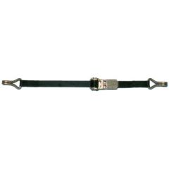 Sta-Put 1" Tie Down, Ratchet and Double "J" Hooks, Weather Resistant Webbing, Heavy Gauge Double "J" Hooks