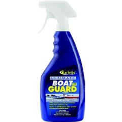 Boat Guard Speed Detailer, Protectant, UV rays, fiberglass, painted surfaces, metal, PTEF® polymers, marine care, Starbrite, shine, protection, maintenance, effortless, brilliant, pristine, rejuvenates, surfaces, appearance, ultimate, solution, innovative