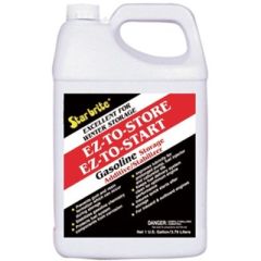 Gas Stabilizer 1 Gal., protect gas, engine components, storage, inboard, outboard, engines, performance, longevity, corrosion prevention, fuel tank, delivery system, rust prevention, Starbrite, gallon-sized container, 640 gallons, boat, RV, gas-powered eq