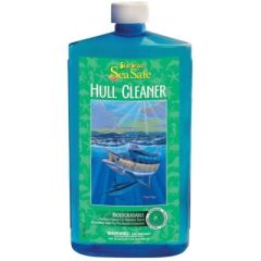 Sea Safe Hull Cleaner, eco-friendly boat cleaner, marine stain remover, rust stain remover, Starbrite product, hull maintenance, boat cleaning solution, environmentally safe hull cleaner, marine growth remover, waterline stain remover, boat care product, 