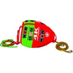 15300 4K Tow Bobber, 60' Rope, innovative tow system, durable design, adjustable segmented rope, high visibility graphics, aerodynamic tow, heavy-duty nylon cover, seamless tube riding, water adventures, Wow watersports, game-changing innovation
