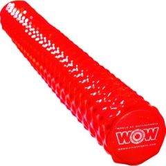 WOW 172064R Dipped Foam Pool Noodle, Red, water adventures, durable, flotation, support, comfort, UV-resistant, versatile, ribbed texture, high-quality, vibrant color, exercise, lounging, water sports, long-lasting, grip, protection, fun