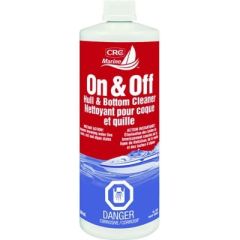On & Off Hull & Bottom Cleaner, Fiberglass Safe