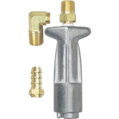 Scepter 09476 Fuel Fitting, Mercury Engine Bayonet, Connector Bayont-3/8" Barb, Hose Fitting, Female Hose 3/8" Barb, Die-cast Material, 1/4" NPT