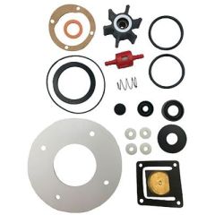 Crown Standard Overhaul Kit, standard head repair, boating enthusiasts, high-quality components, flawless repair, durable parts, black color, sophisticated design, superior performance, cost-effective, essential kit, boating arsenal, enhance boating adven