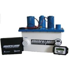 Raritan EST12 Electro Scan 12V Waste Treatment System, efficient waste management, ELECTRO SCAN technology, LCD Display, natural disinfectant, salt water, environmentally sensitive areas, installation, optional add-ons, toilet sensor, control, multiple to