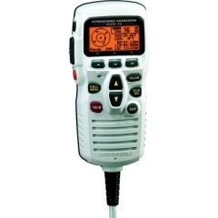 Standard Horizon RAM3+ Remote Control Microphone, White, VHF Radios, Boating Experience, Distress Functions, DSC, CT-100 Extension Cable, Waterproof Warranty, Marine Electronics, Communication System, Boating Adventures, Convenience, Reliability, Style.