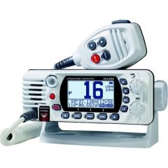 Standard Horizon GX1400W Eclipse-Series VHF Radio, White, 25W output, Digital Selective Calling, 66 channel GPS receiver, NMEA0183 connectivity, NOAA weather channels