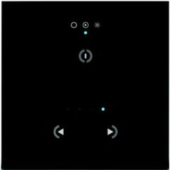 Ocean LED 013003 Dual Blue / White DMX Touch Panel Controller, Pro Series HD Colours, underwater lights, control keypad, lighting scenes, splash-resistant design, USB cable, control software, dual voltage capability, power sources, sleek black panel, unde