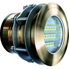 Ocean LED E3009CS Explore E3 Underwater LED Light, RGBW Multicolor, Xchangeable Flush Mount, 90° Surface Beam Angle, 20° Side Beam, 64 Lumens, 8500 Model, Durable Construction, Marine Lighting, Vibrant Colors, Superior Performance