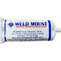 Weld Mount AT-2010 Adhesive, 6 Minute Bonding Solution