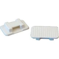 Weld Mount 805950 AT-5 Large Nylon Wire Tie Mount, White, Marine Environment, Cost-effective Solution