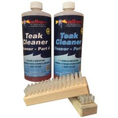 Sudbury Two-Part Teak Cleaning Kit, Teak Cleaner Kit