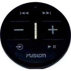 Fusion 0100216700 ANT Wireless Stereo Remote, Black, marine stereo, wireless control, ANT technology, marine environment, IPX6, IPX7, water resistant, multiple zones, CR2032 battery, Garmin, ARX70B, marine audio, boating experience