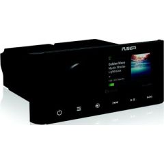 Fusion 0100225000 MS-RA210 Stereo, Bluetooth & DSP, marine stereo, Fusion-Link technology, DSP technology, superior sound quality, multiple source options, two independent audio zones, Garmin technology