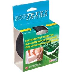 Life Safe RE3953 Soft Textured Vinyl Traction Tape, Non Skid, Black, Safety, Grip