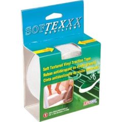 Life Safe RE3955 Soft Textured Vinyl Traction Tape, Non Skid, White, self-adhesive tape, slip resistance, durable construction, safety solution