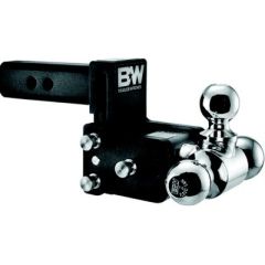 B&W TS20049B Trailer Hitches, Tow & Stow Tri Ball Receiver Hitch
