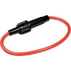 Pico 00904BP Bayonet Type Inline Agc Fuse Holder, Black, 30A, Pico Canada Ltd, American Wire Gauge (AWG) 12, 12/case, loop wire fuses, electrical systems, DIY project
