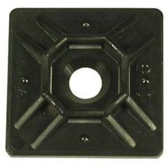 Pico 07081O36 Adhesive Cable Tie Mounting Pad, Black, Pico Canada Ltd, cable management, organization, versatility
